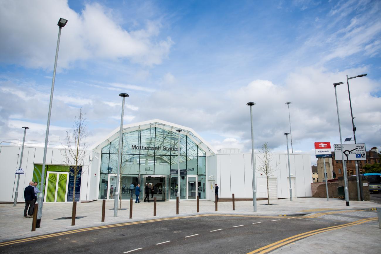 Motherwell Rail Station North Lanarkshire Council